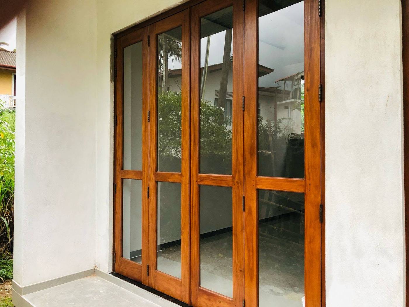 Completed exterior painting project